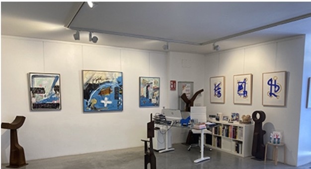 Interior de la galería